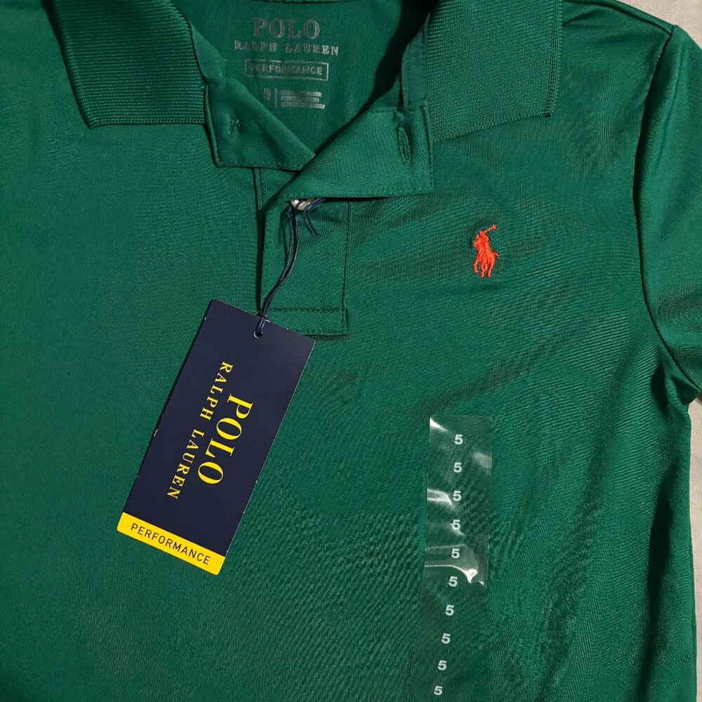 Polo Ralph Lauren Performance Green Boys Size 5